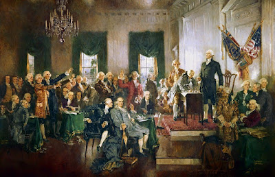 Signing of constitution